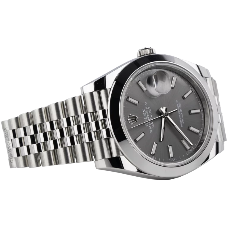 Rolex Datejust Slate Grey Smooth 4