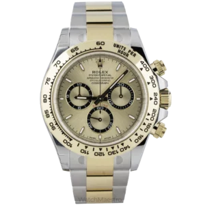 Rolex Daytona Two Tone Champ New 7