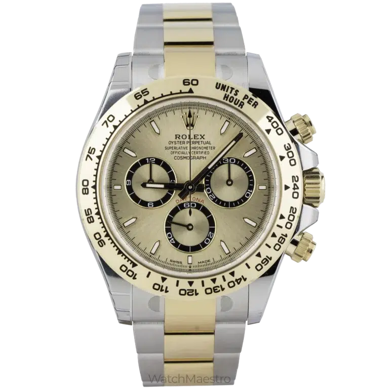 Rolex Daytona Two Tone Champ New 7