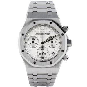 AP Royal Oak White Chrono 2023 used (1)