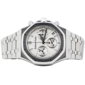 AP Royal Oak White Chrono 2023 used (2)