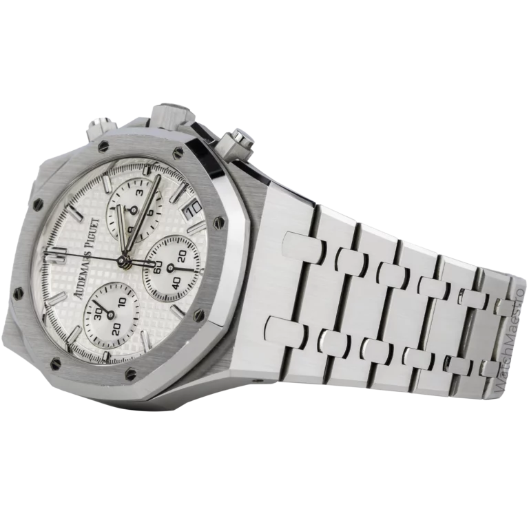 AP Royal Oak White Chrono 2023 used (3)