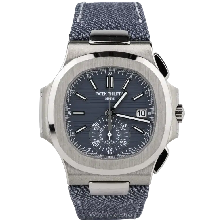 Patek Philippe 5980 Denim White Gold 1