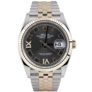 Rolex Datejust 36 Slate Grey Diamond Everose (1)