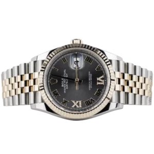 Rolex Datejust 36 Slate Grey Diamond Everose (2)