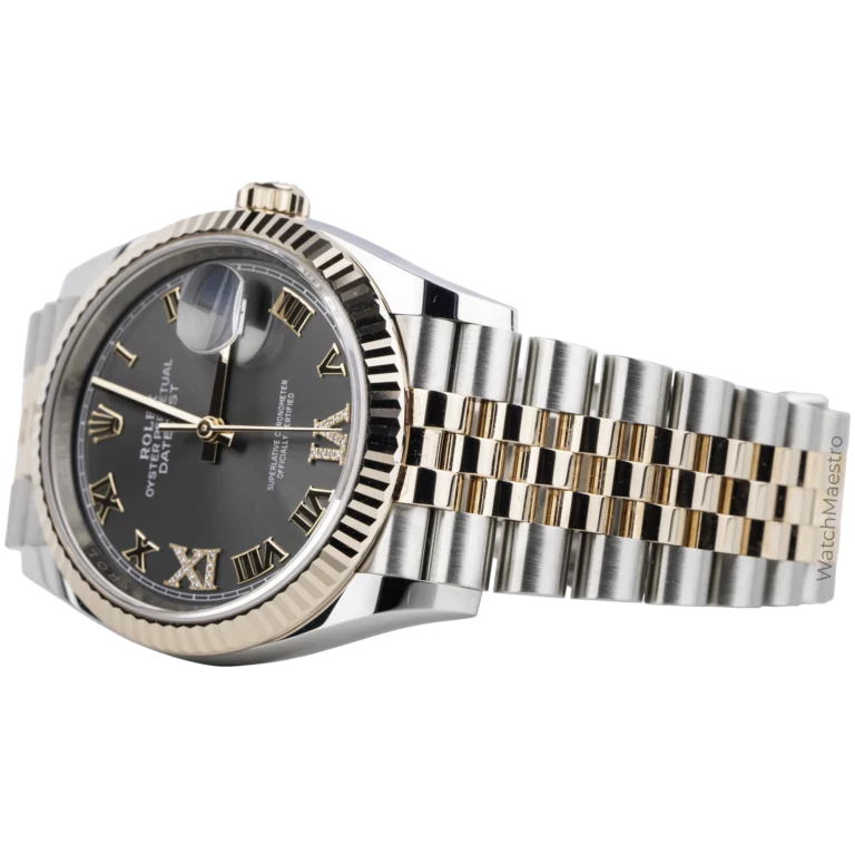 Rolex Datejust 36 Slate Grey Diamond Everose (3)