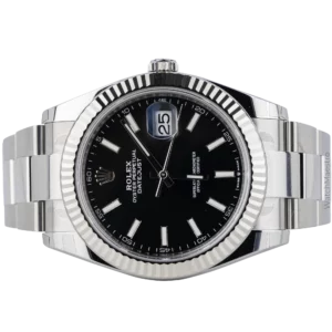 Rolex Datejust 41 Black Fluted Oyster (2)