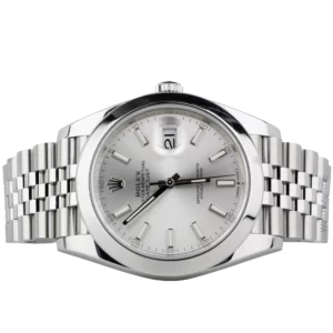 Rolex Datejust 41 Silver Smooth Jubilee (2)