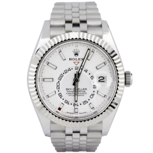 Rolex Sky Dweller White Dial Jubilee (1)