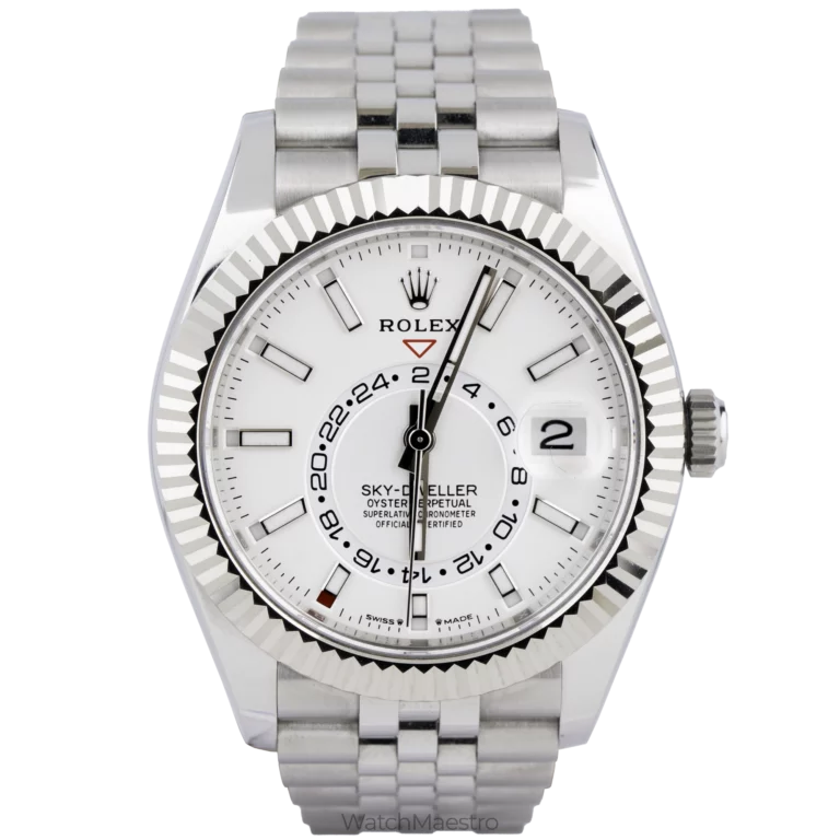 Rolex Sky Dweller White Dial Jubilee (1)