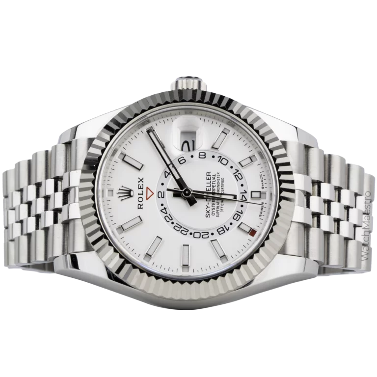 Rolex Sky Dweller White Dial Jubilee (2)