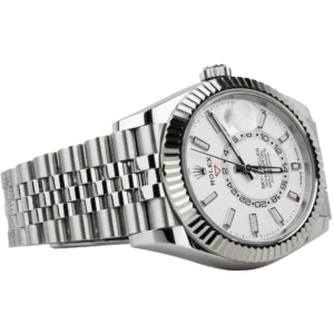 Rolex Sky Dweller White Dial Jubilee (4)