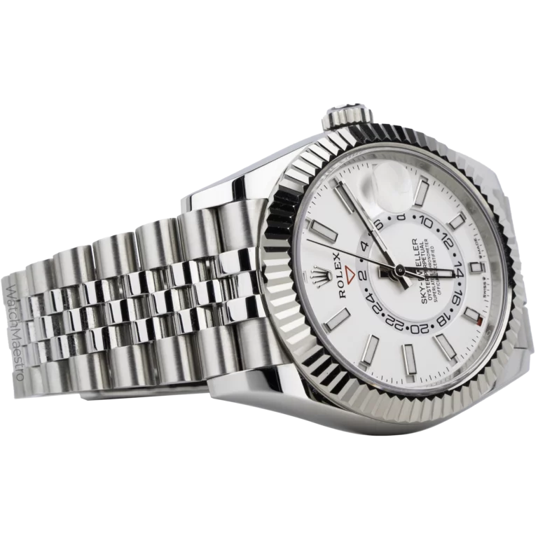 Rolex Sky Dweller White Dial Jubilee (4)