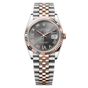 Rolex Datejust 36 Two Tone Grey Roman Diamond Product