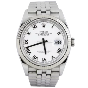 Rolex Datejust 36 White Roman (1)