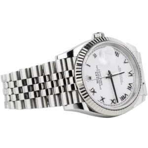 Rolex Datejust 36 White Roman (4)