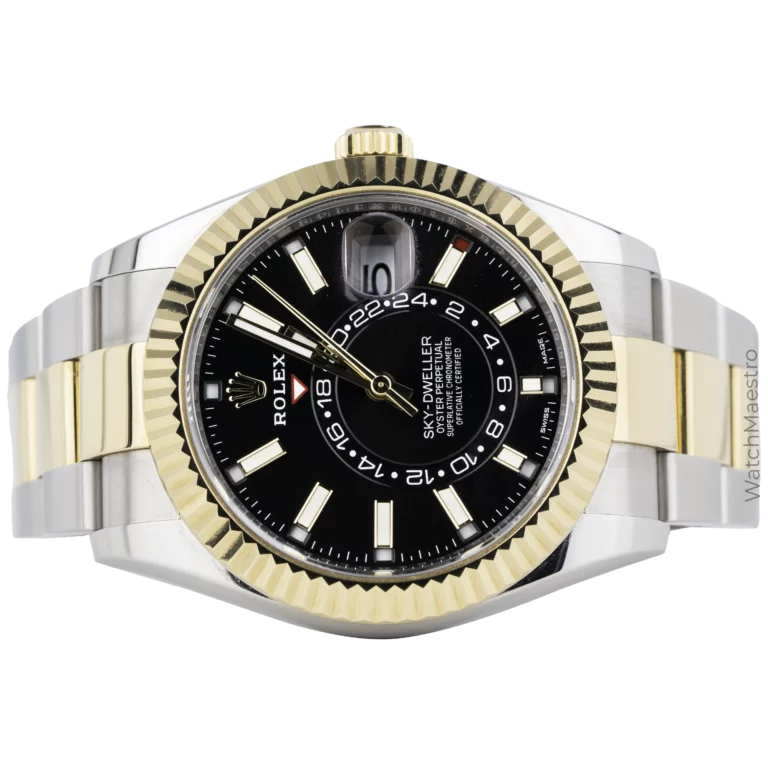 Rolex Sky Dweller Two Tone Black Dial (2)