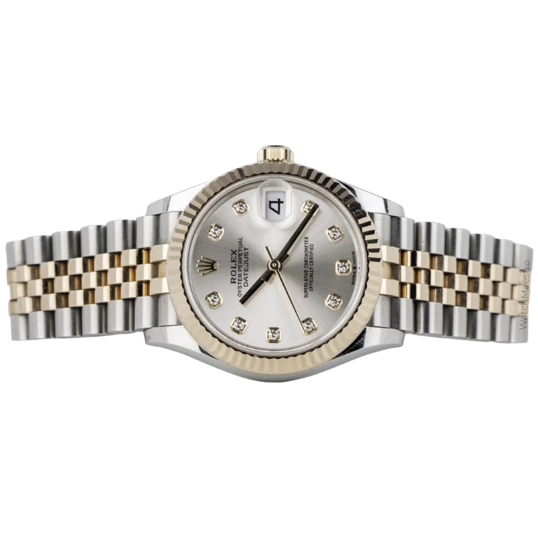 Rolex Datejust 31 Silver Diamond Used (2)