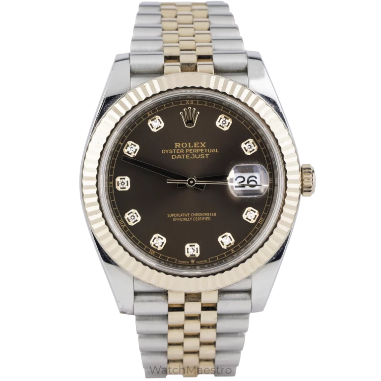 Rolex Datejust 41 Chocolate Diamond Everose (1)