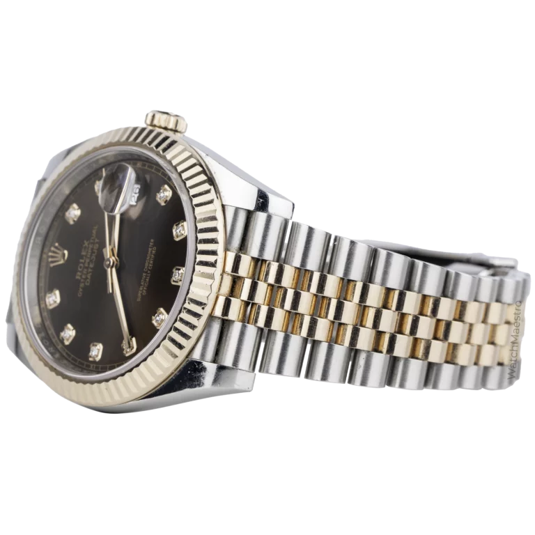 Rolex Datejust 41 Chocolate Diamond Everose (9)