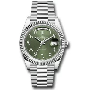 Rolex Day Date Arabic Olive