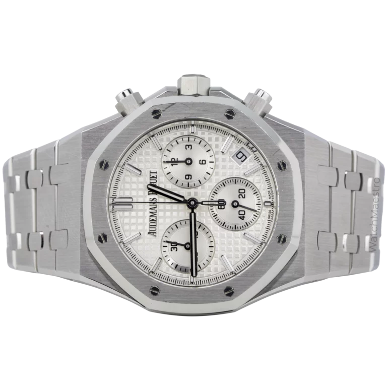 AP Royal Oak Steel White Dial (2)