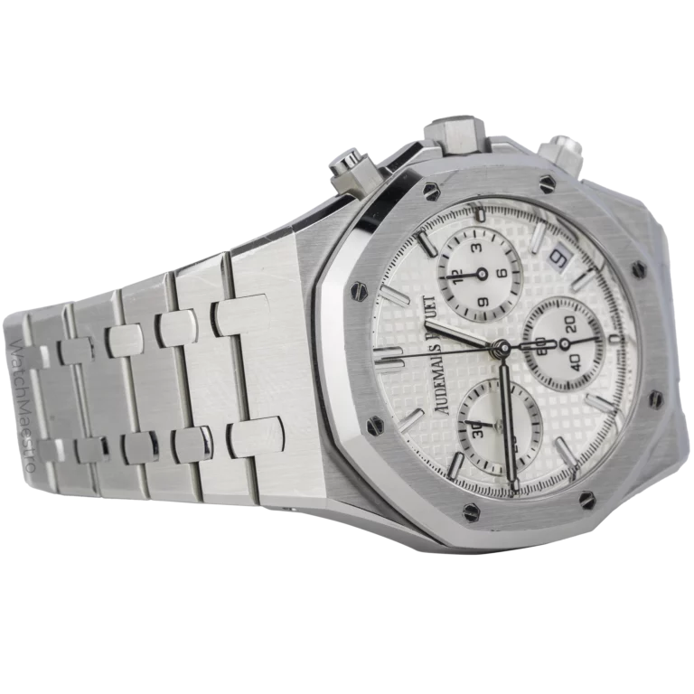 AP Royal Oak Steel White Dial (4)