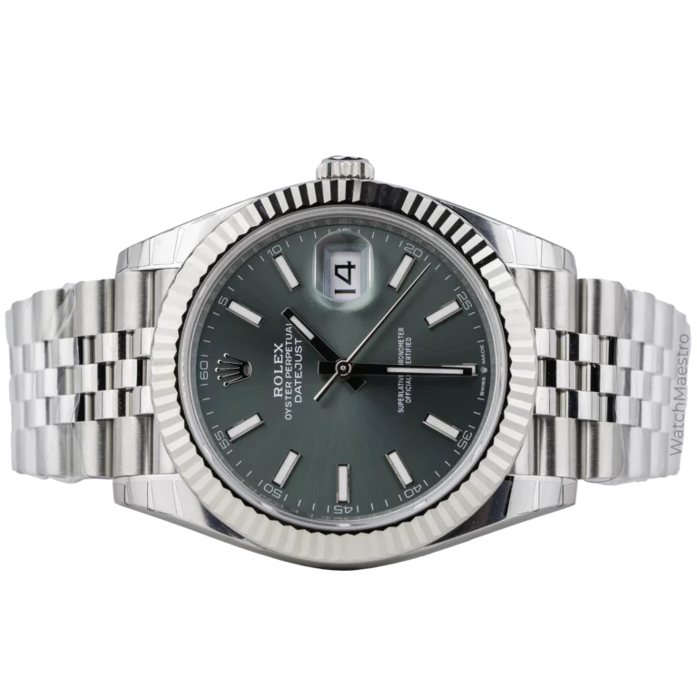 Rolex Datejust 41 Green (2)