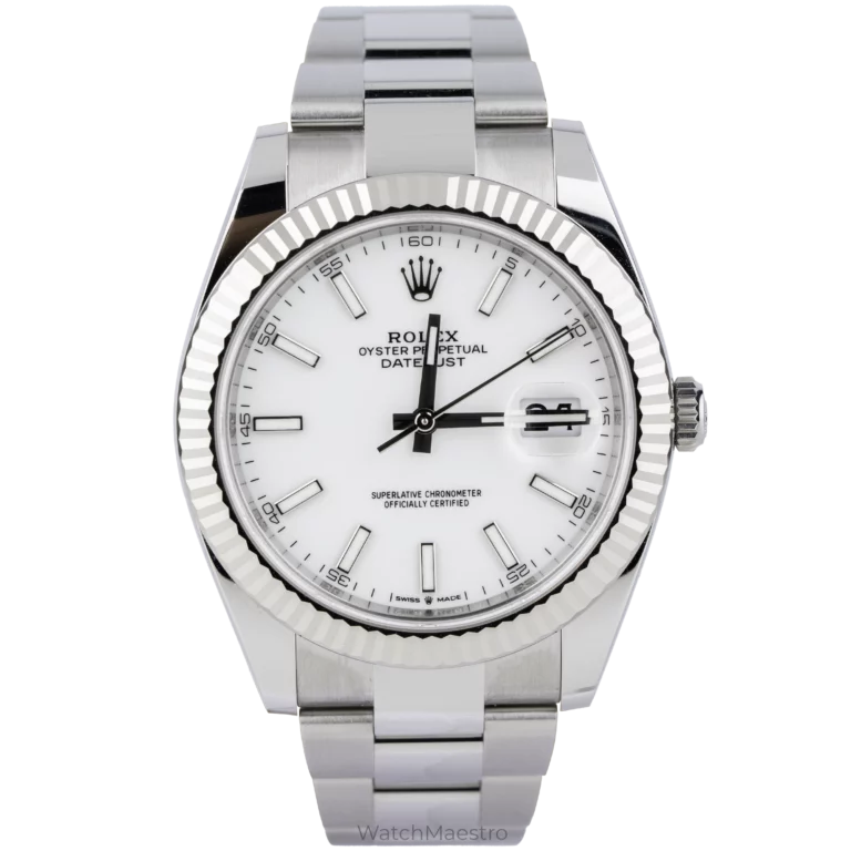 Rolex Datejust 41 White Dial (1)