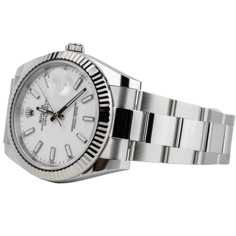 Rolex Datejust 41 White Dial (3)