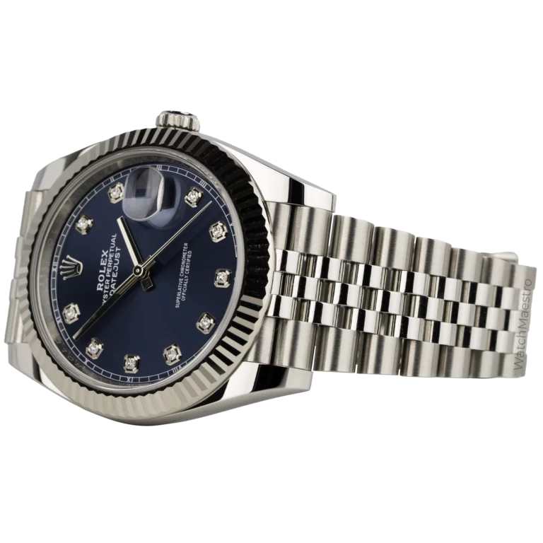 Rolex Datejust Blue Diamond Fluted Jubilee (3)