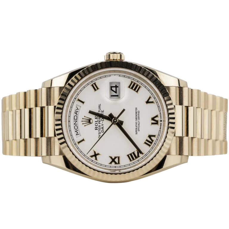 Rolex Day Date 36 Rose Gold White Dial (2)