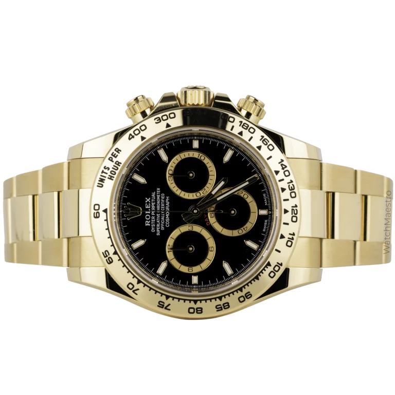 Rolex Daytona Yellow Gold Black Dial (2)