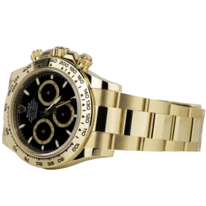 Rolex Daytona Yellow Gold Black Dial (3)