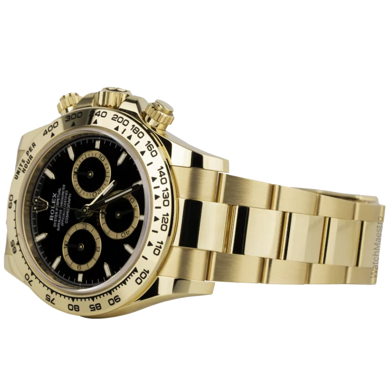 Rolex Daytona Yellow Gold Black Dial (3)