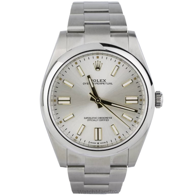 Rolex OP 41 Silver Dial (1)