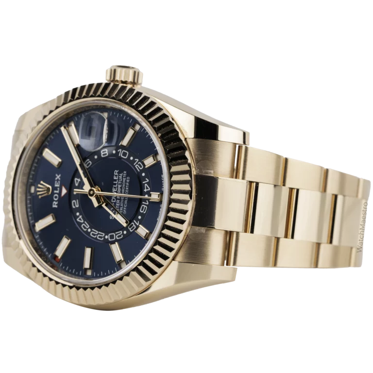 Rolex Sky Dweller Rose Gold Blue (3)