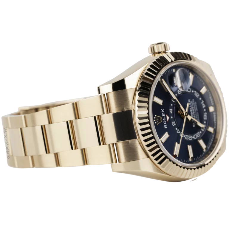 Rolex Sky Dweller Rose Gold Blue (4)