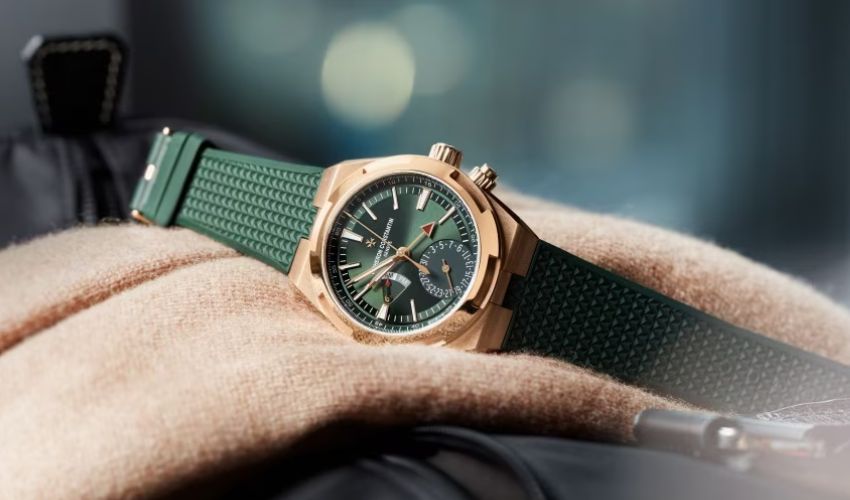 Vacheron Dual Time Green