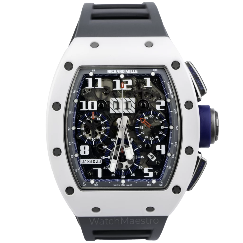Richard Mille RM 011-FM Saint Tropez Black Strap (1)