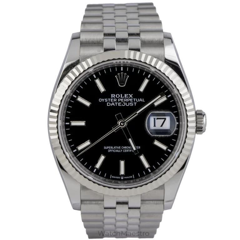 Rolex Datejust 36 Black Dial (1)