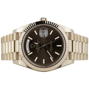 Rolex Day Date 40 Rose Gold Choco (2)