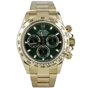 Rolex Daytona Yellow Gold Green Dial John Mayer (1)