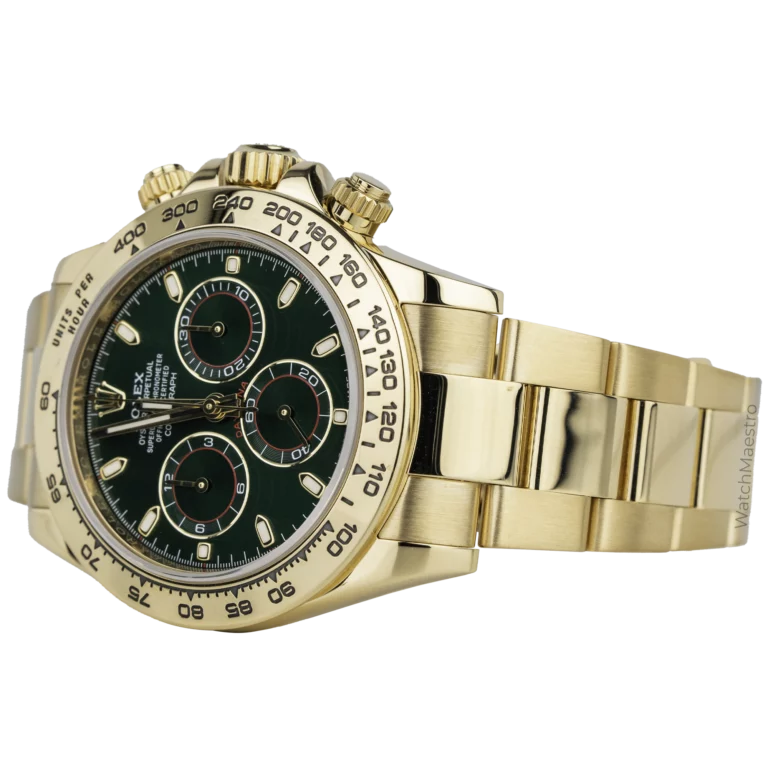 Rolex Daytona Yellow Gold Green Dial John Mayer (3)