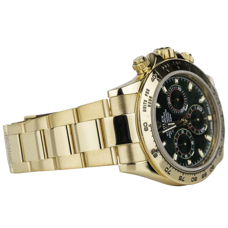 Rolex Daytona Yellow Gold Green Dial John Mayer (4)