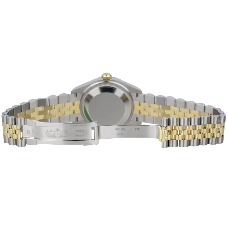 Rolex Datejust 31 Green Diamond YG Jubilee (9)