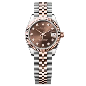 Rolex Datejust 31 Rose Gold Chocolate Diamonds Product