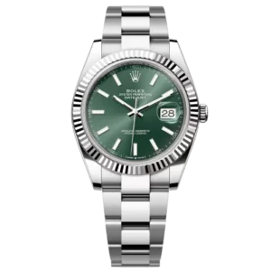 Rolex Datejust 41 Mint Green Oyster Fluted