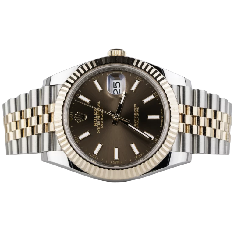 Rolex Datejust 41 Two Tone Choco (2)