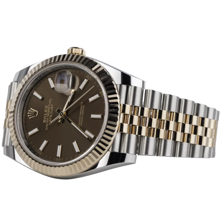 Rolex Datejust 41 Two Tone Choco (3)